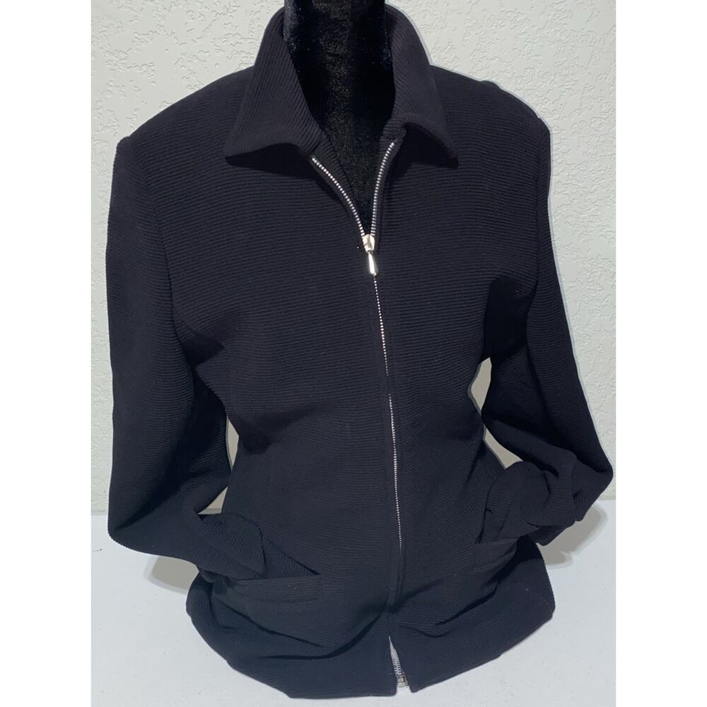 VTG Neiman Marcus Dei Tre Womens Wool Jacket Size Small / Medium Made In Italy